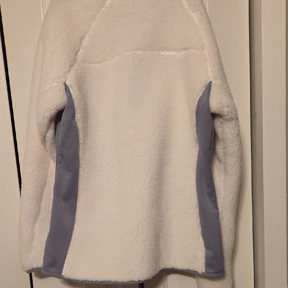 Columbia Fleece Jacket in White and Gray BRAND NEW WITH TAGS - Picture 5 of 5